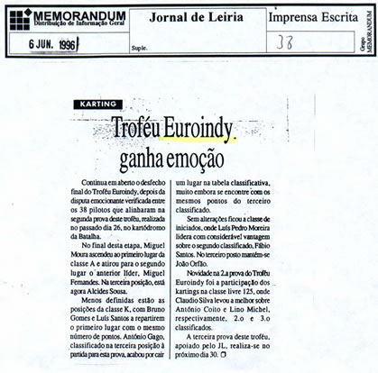 Imprensa escrita de 199624