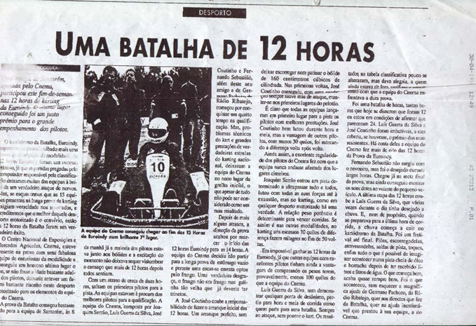Imprensa escrita de 199650