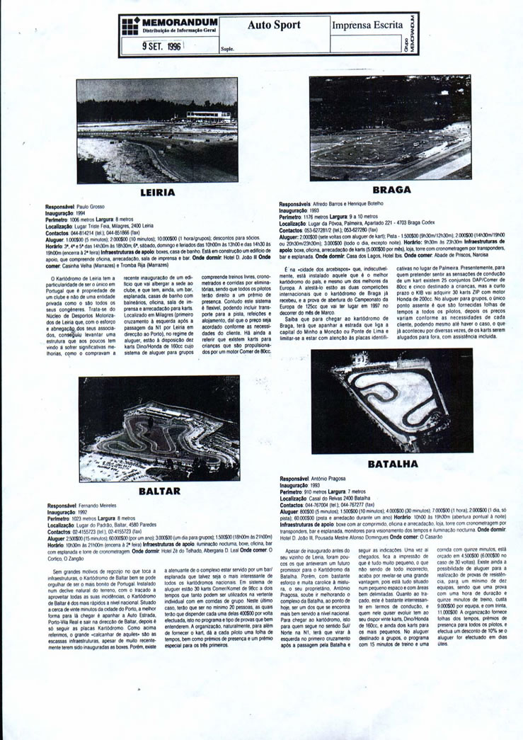 Imprensa escrita de 1996102