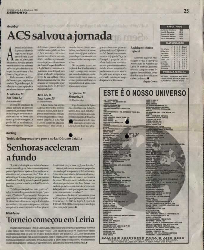 Imprensa escrita de 19972