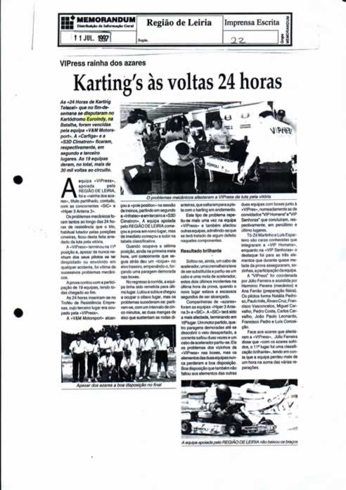 Imprensa escrita de 19974