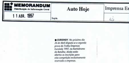 Imprensa escrita de 19975