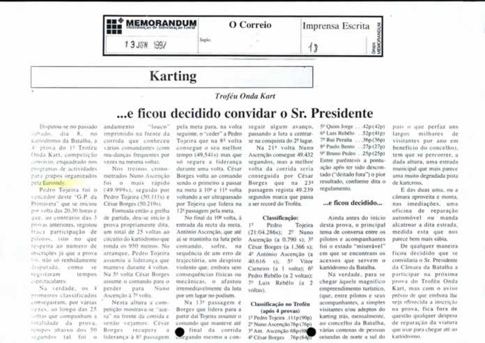 Imprensa escrita de 199712