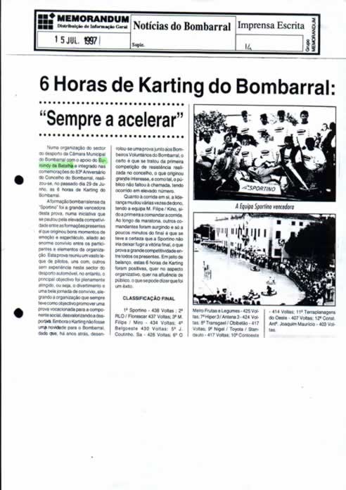 Imprensa escrita de 199717