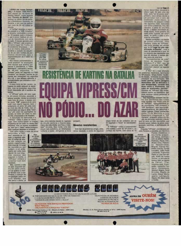 Imprensa escrita de 199722