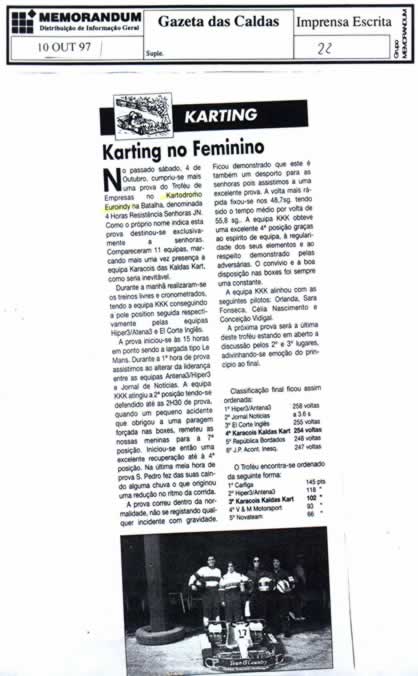 Imprensa escrita de 199735