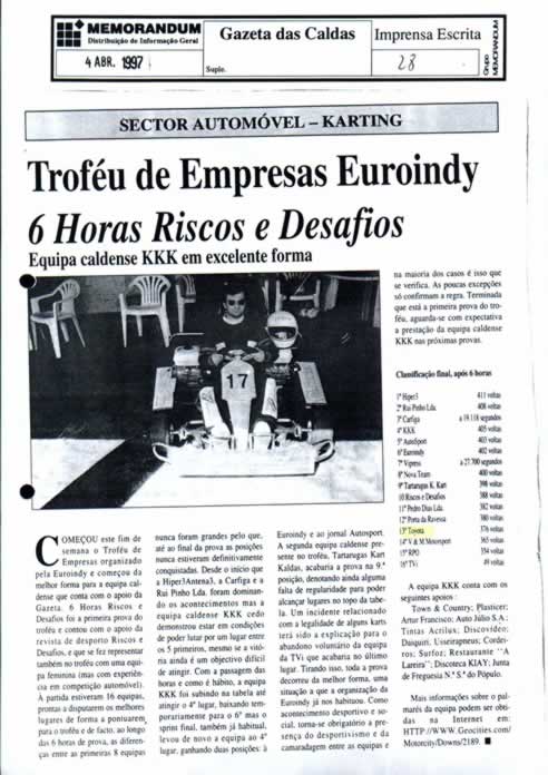 Imprensa escrita de 199749