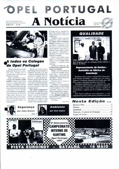 Imprensa escrita de 199754