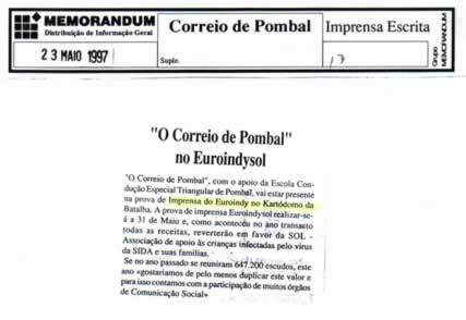 Imprensa escrita de 199760