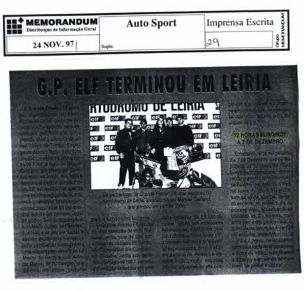 Imprensa escrita de 199762