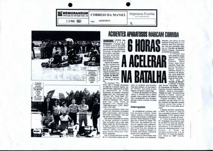 Imprensa escrita de 199763