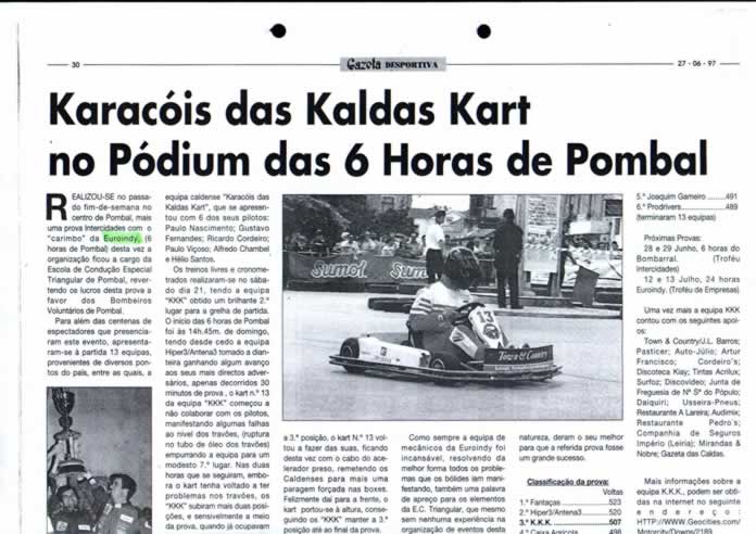 Imprensa escrita de 199766