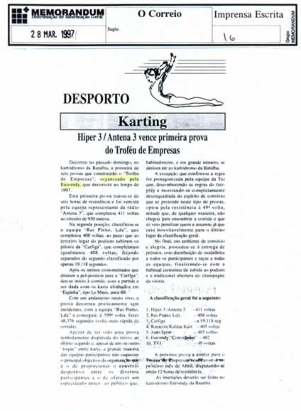 Imprensa escrita de 199767