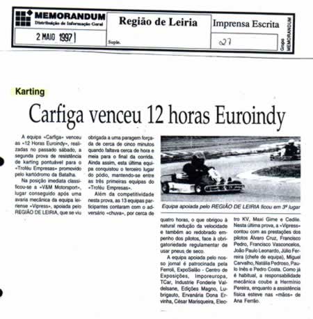 Imprensa escrita de 199773