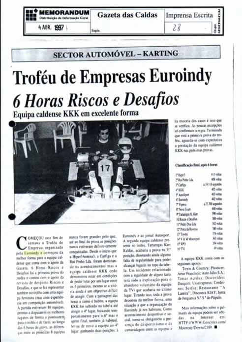 Imprensa escrita de 199782