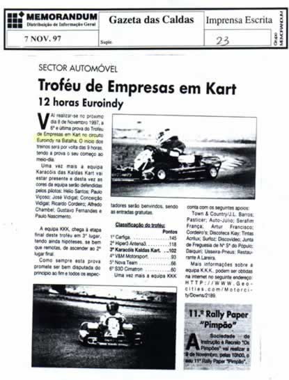 Imprensa escrita de 199783