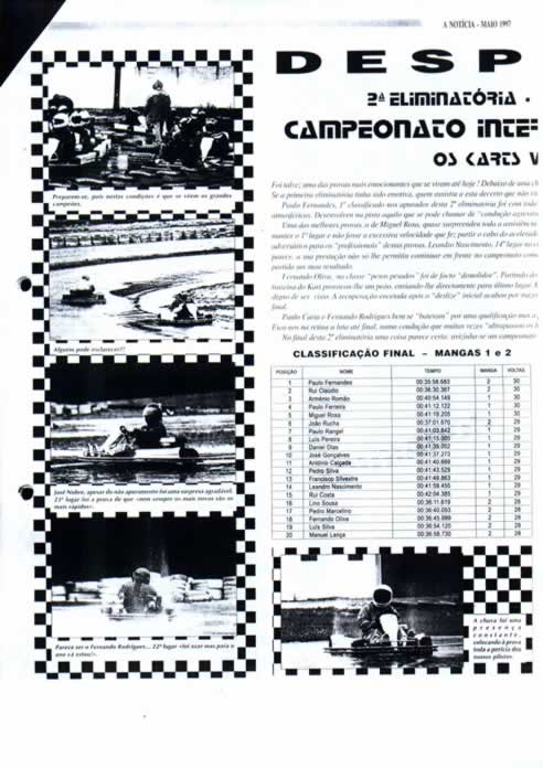 Imprensa escrita de 199787