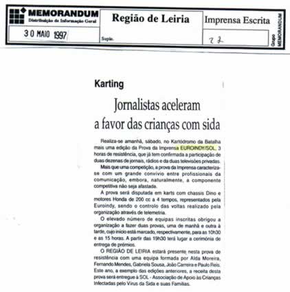 Imprensa escrita de 199788