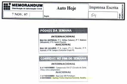 Imprensa escrita de 1997111