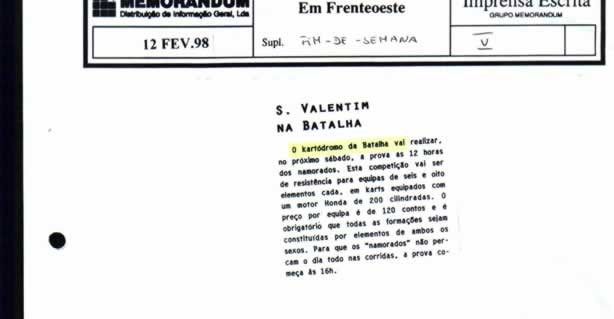 Imprensa escrita de 19984