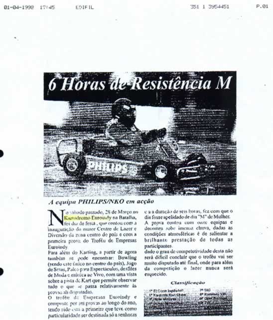 Imprensa escrita de 199815