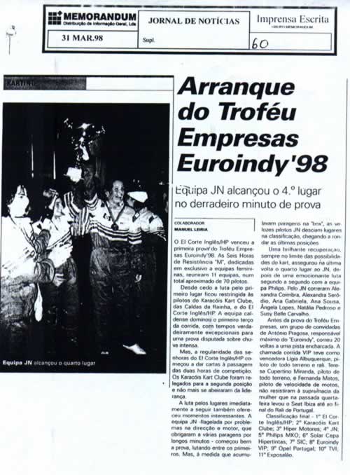 Imprensa escrita de 199846