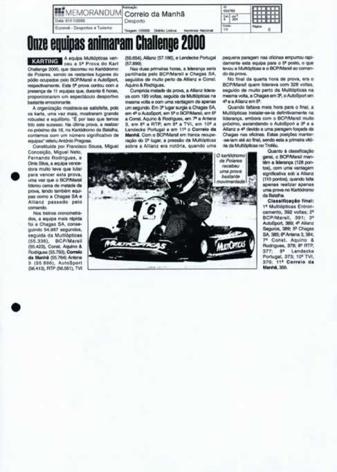 Imprensa escrita de 200035