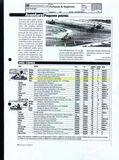 Imprensa escrita de 200039