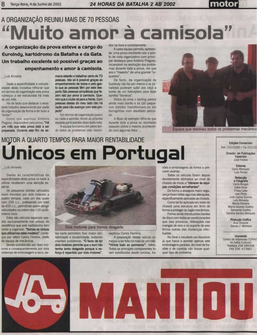Imprensa escrita de 20020