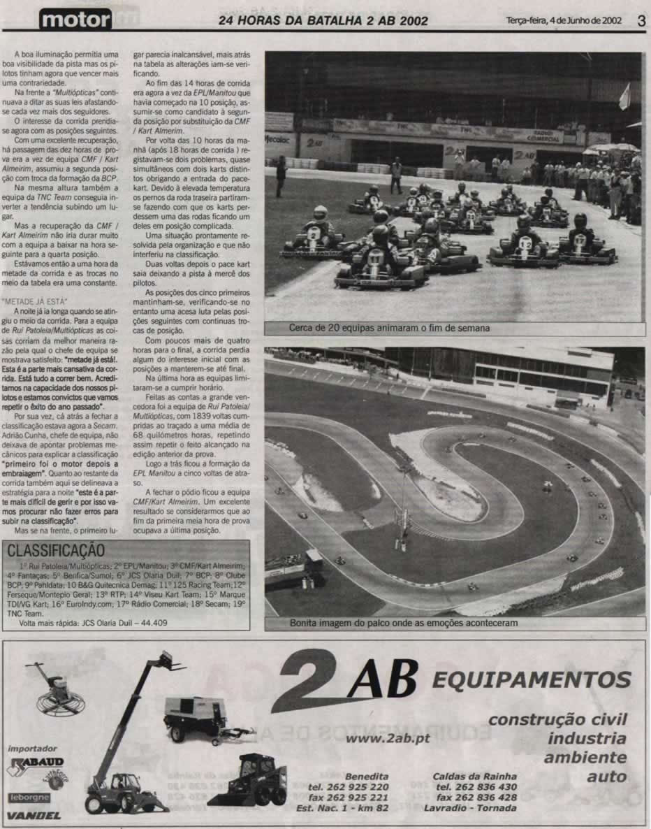 Imprensa escrita de 20028