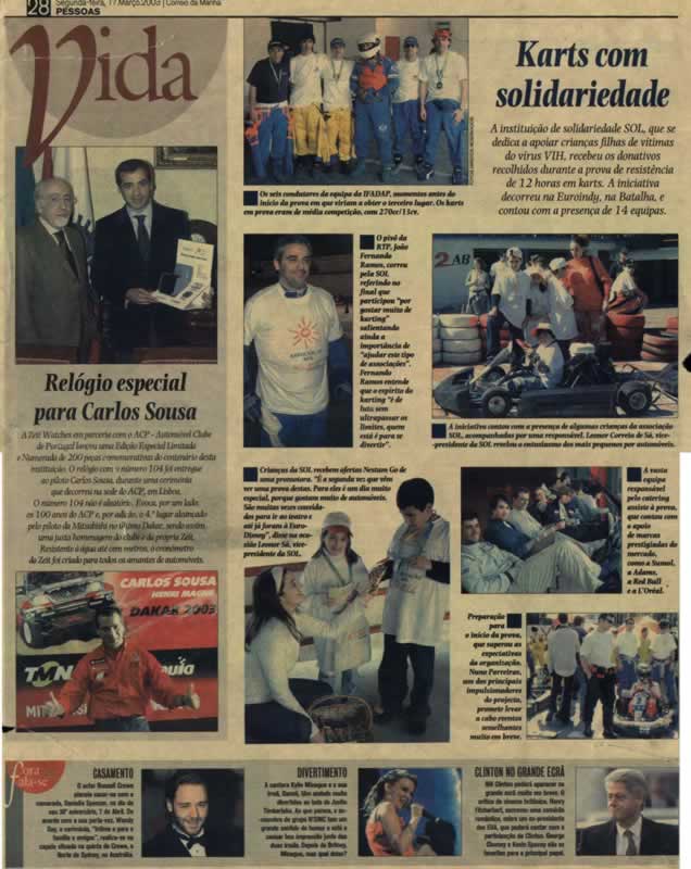 Imprensa escrita de 200316