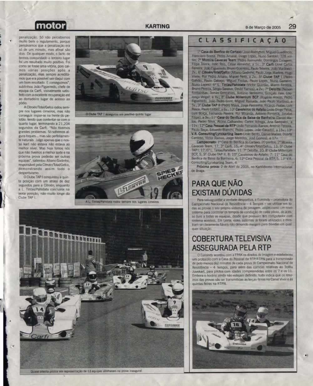 Imprensa escrita de 20054