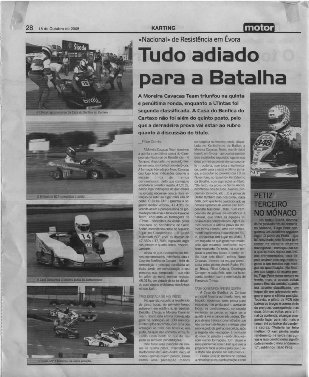 Imprensa escrita de 200516