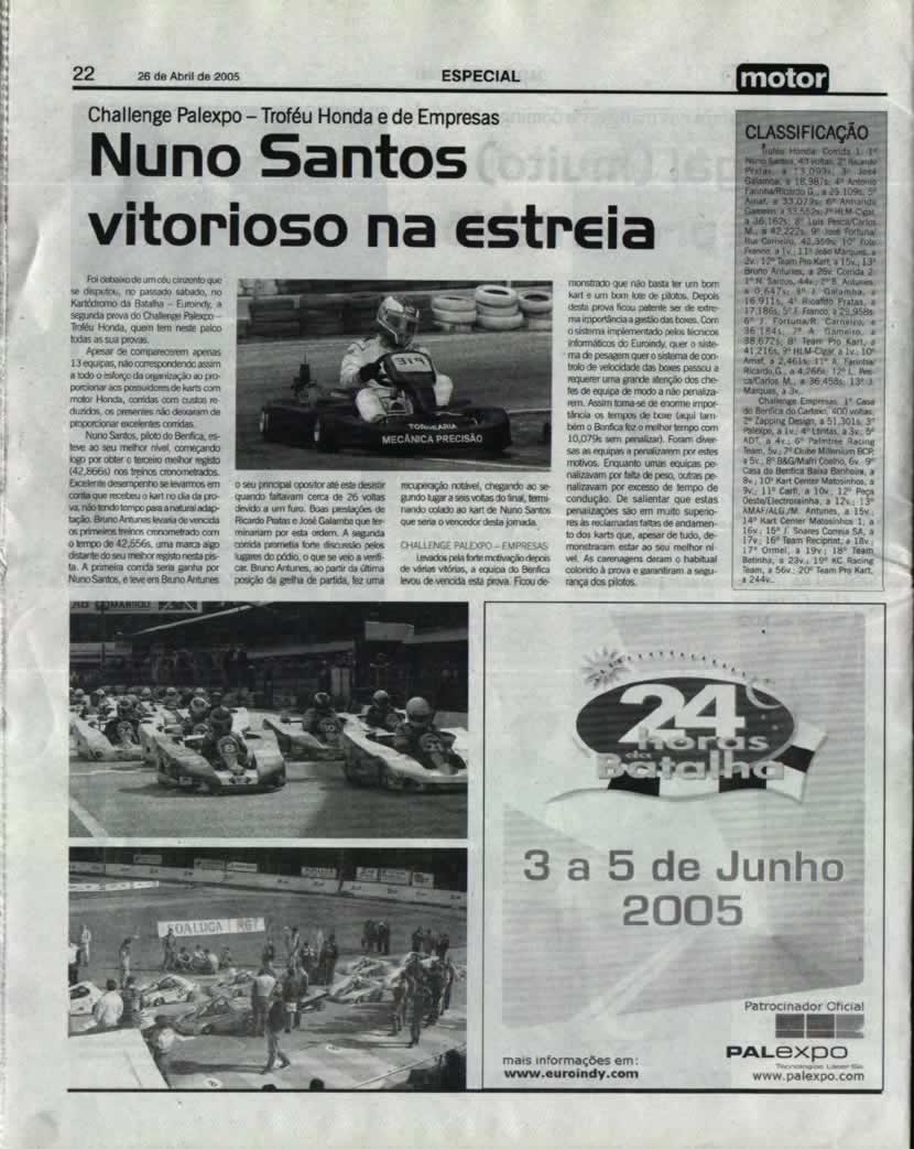 Imprensa escrita de 200519