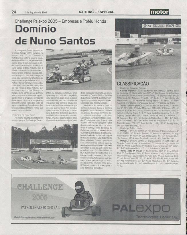 Imprensa escrita de 200526