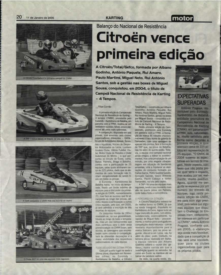 Imprensa escrita de 200527