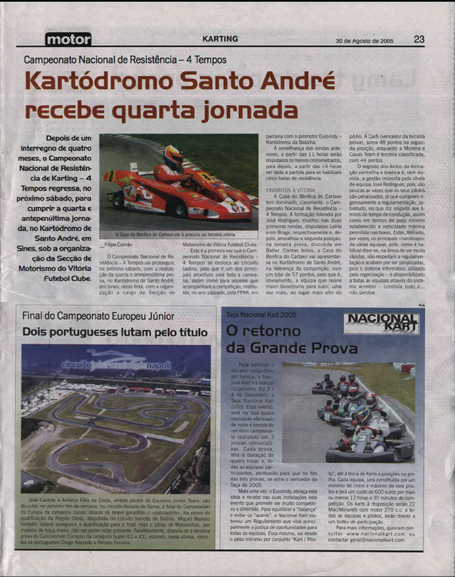 Imprensa escrita de 200530