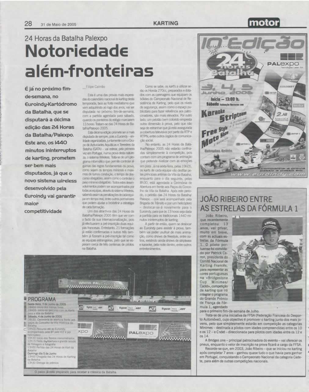 Imprensa escrita de 200531