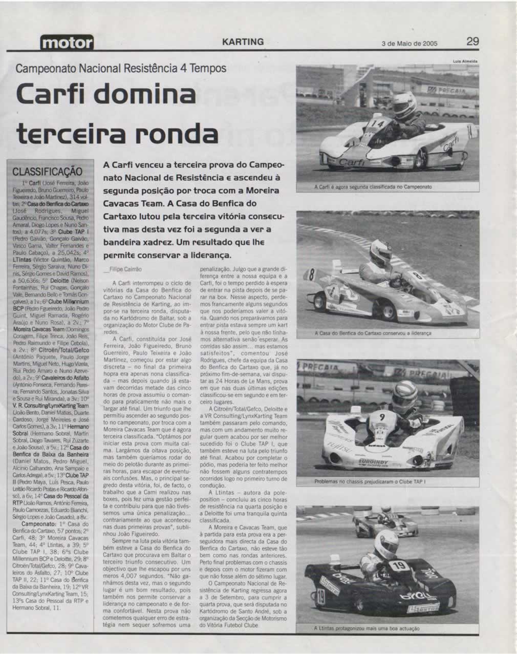 Imprensa escrita de 200532