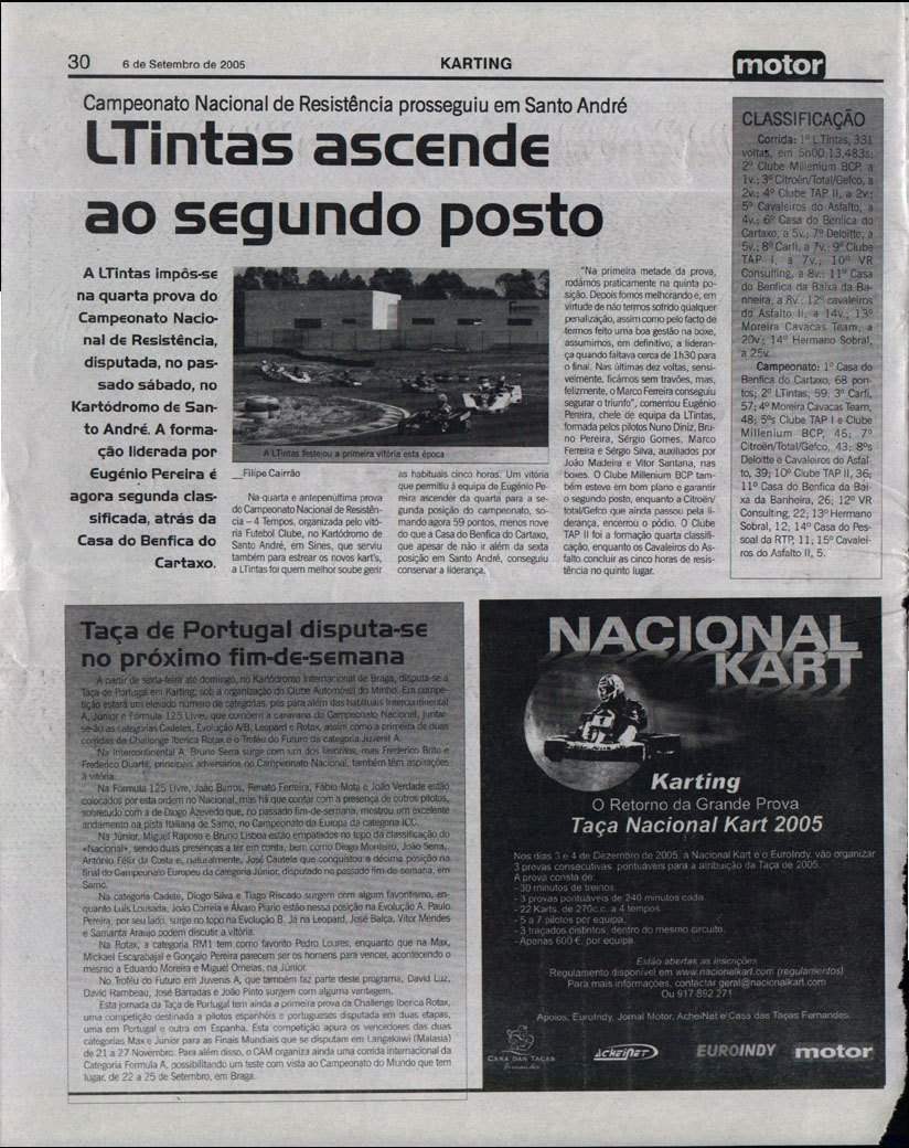Imprensa escrita de 200535