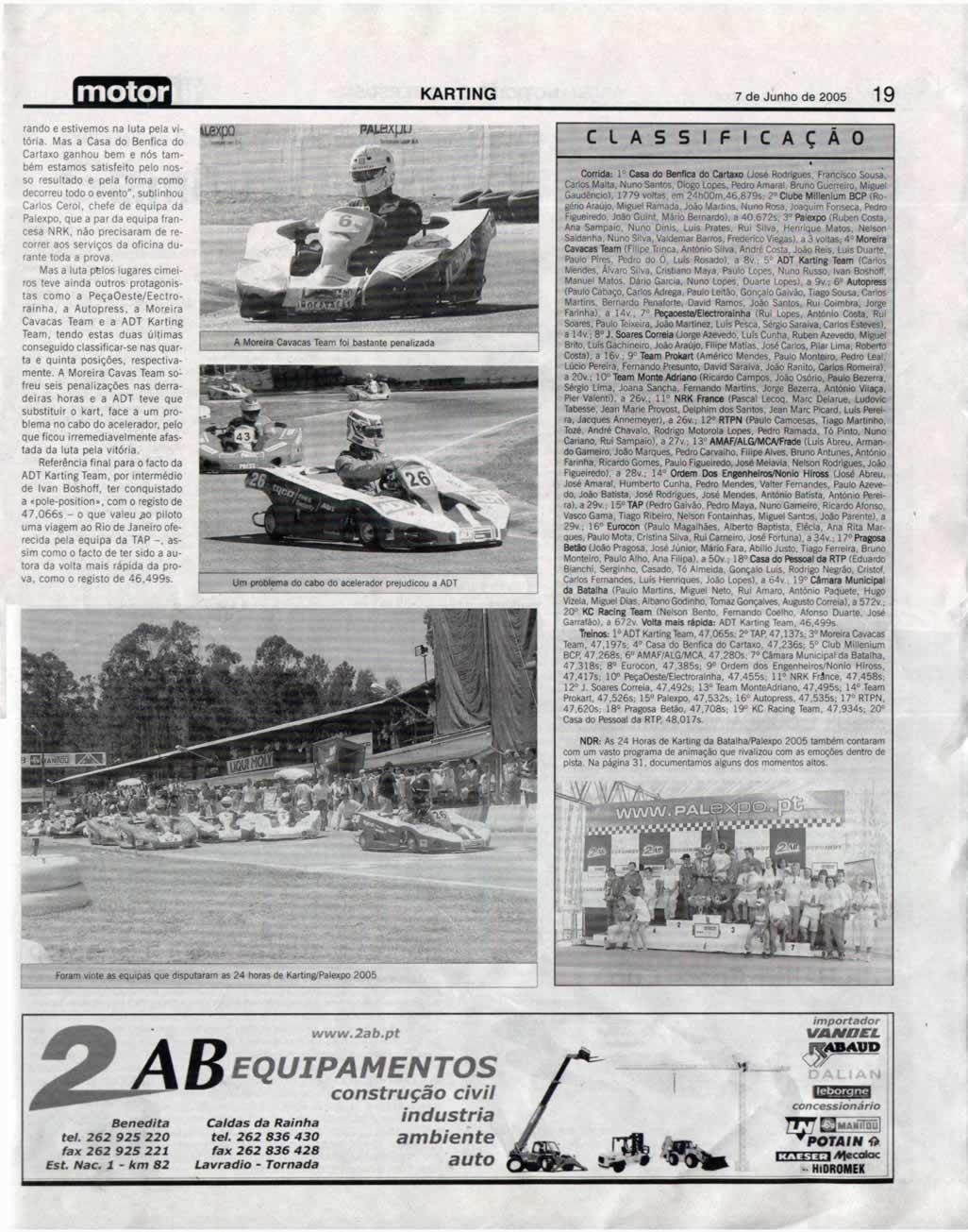 Imprensa escrita de 200537