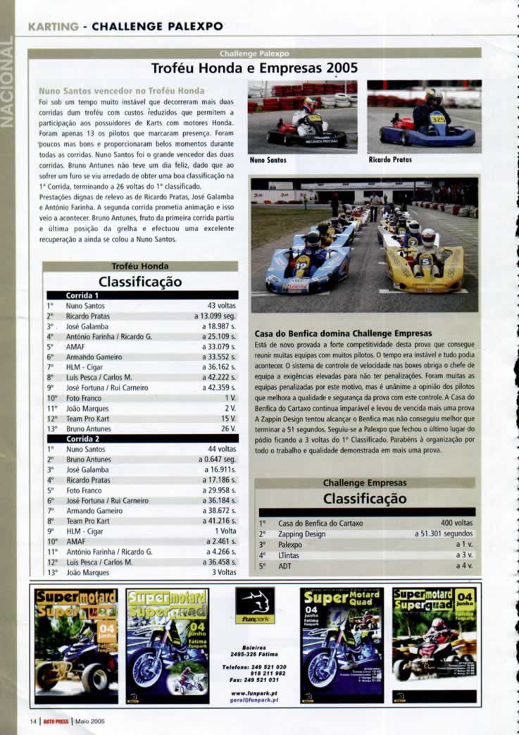 Imprensa escrita de 200546