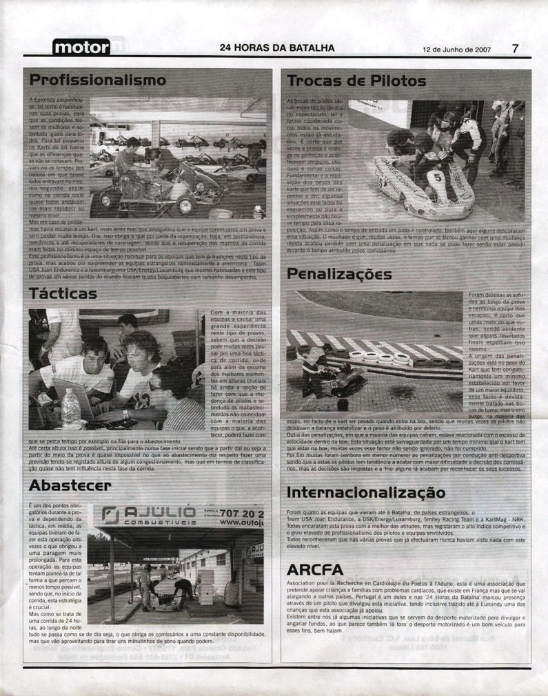 Imprensa escrita de 20077
