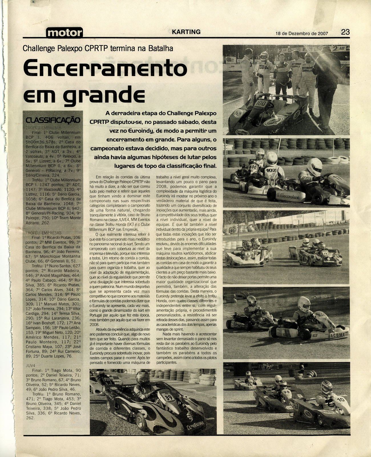 Imprensa escrita de 200715