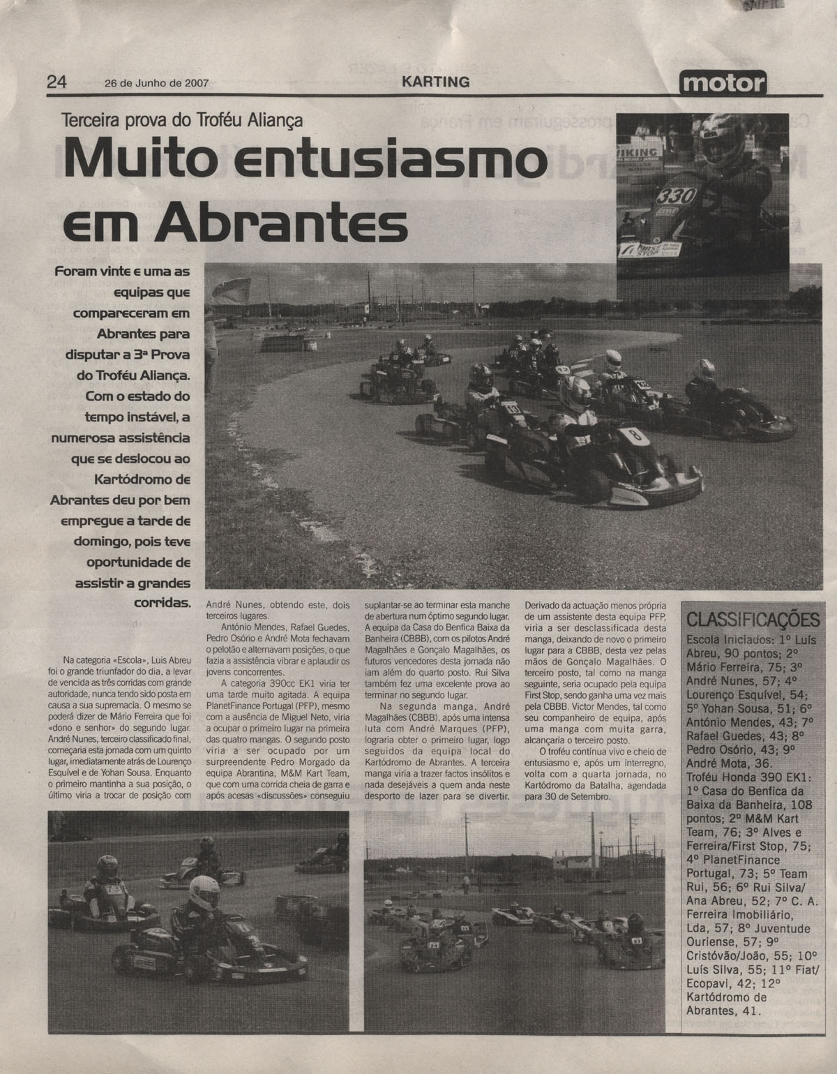 Imprensa escrita de 200726