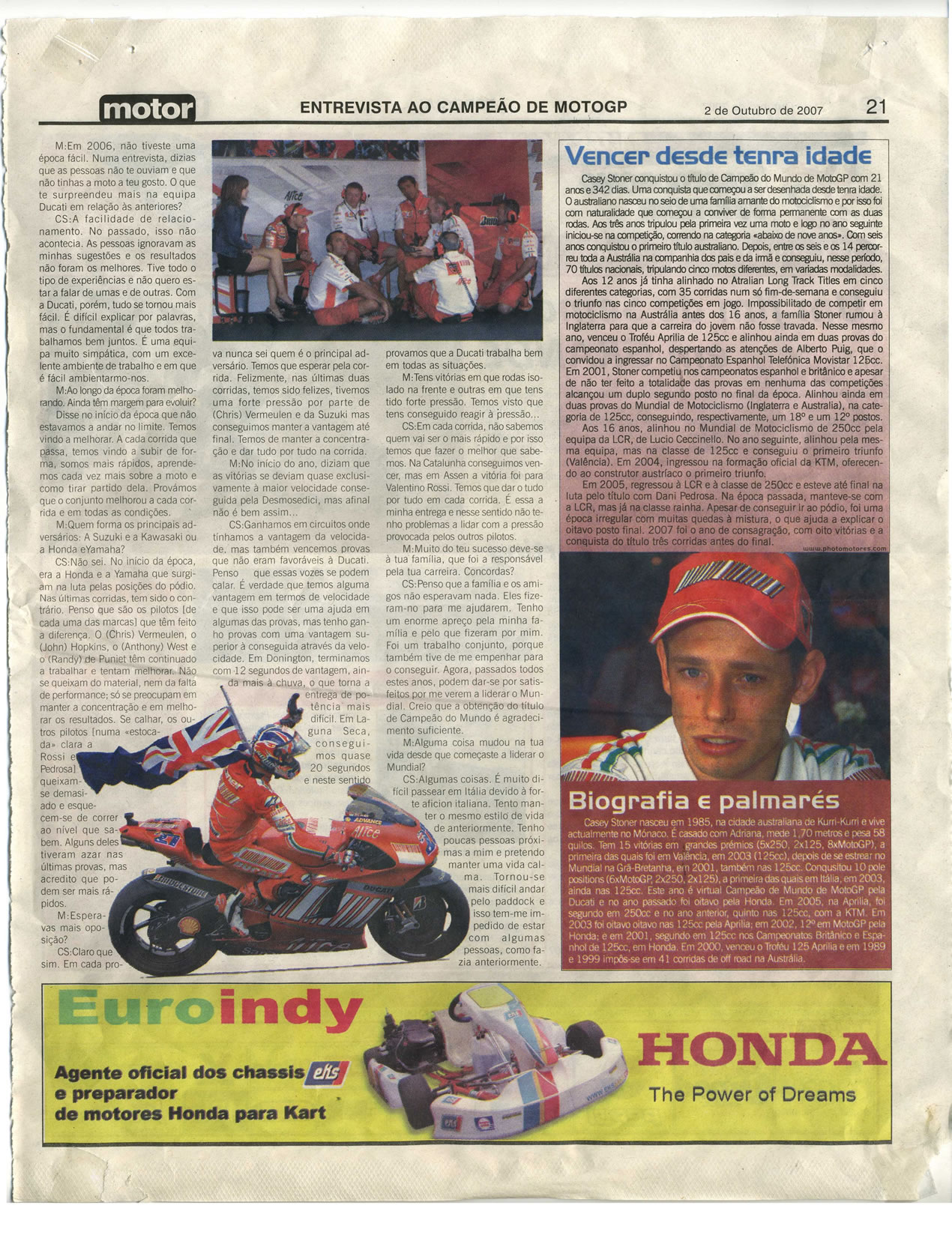 Imprensa escrita de 200729