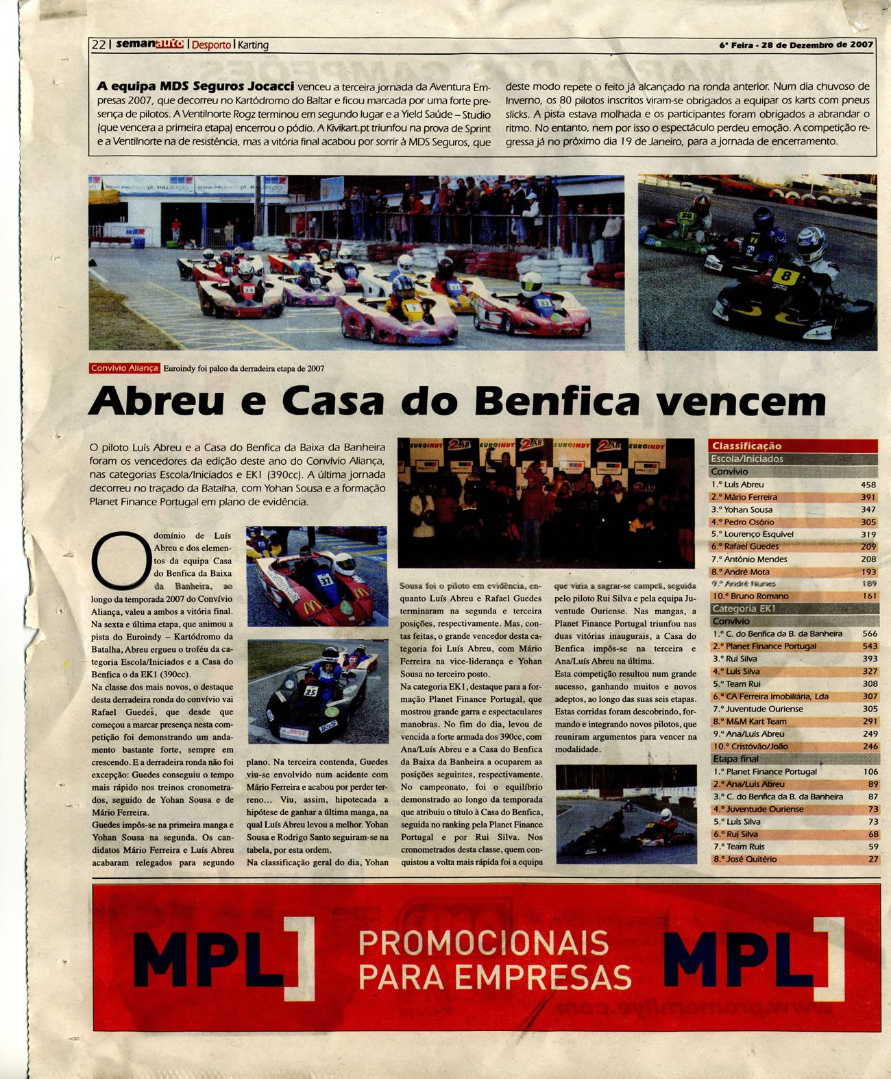 Imprensa escrita de 200746