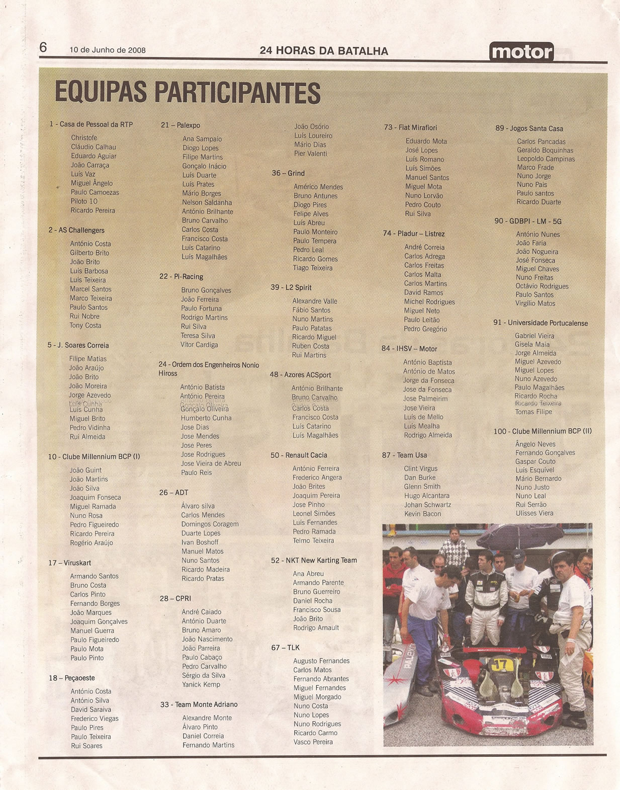 Imprensa escrita de 20077