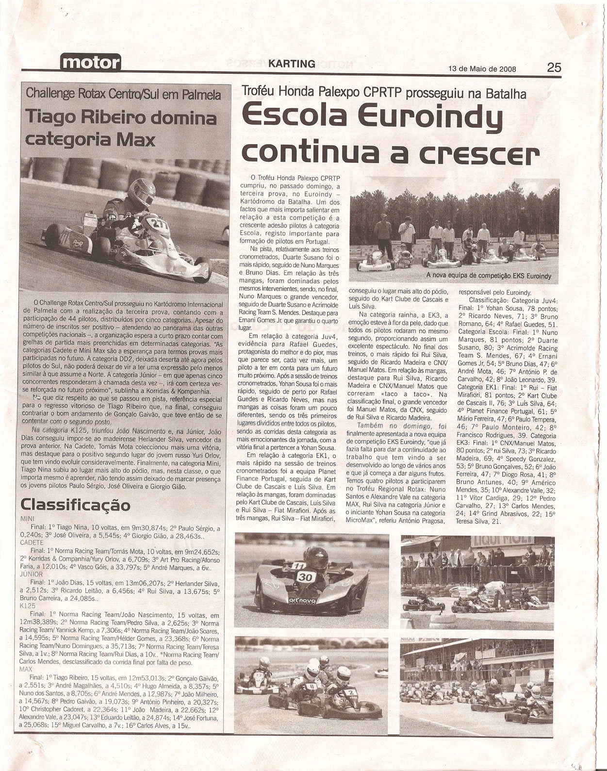 Imprensa escrita de 200715