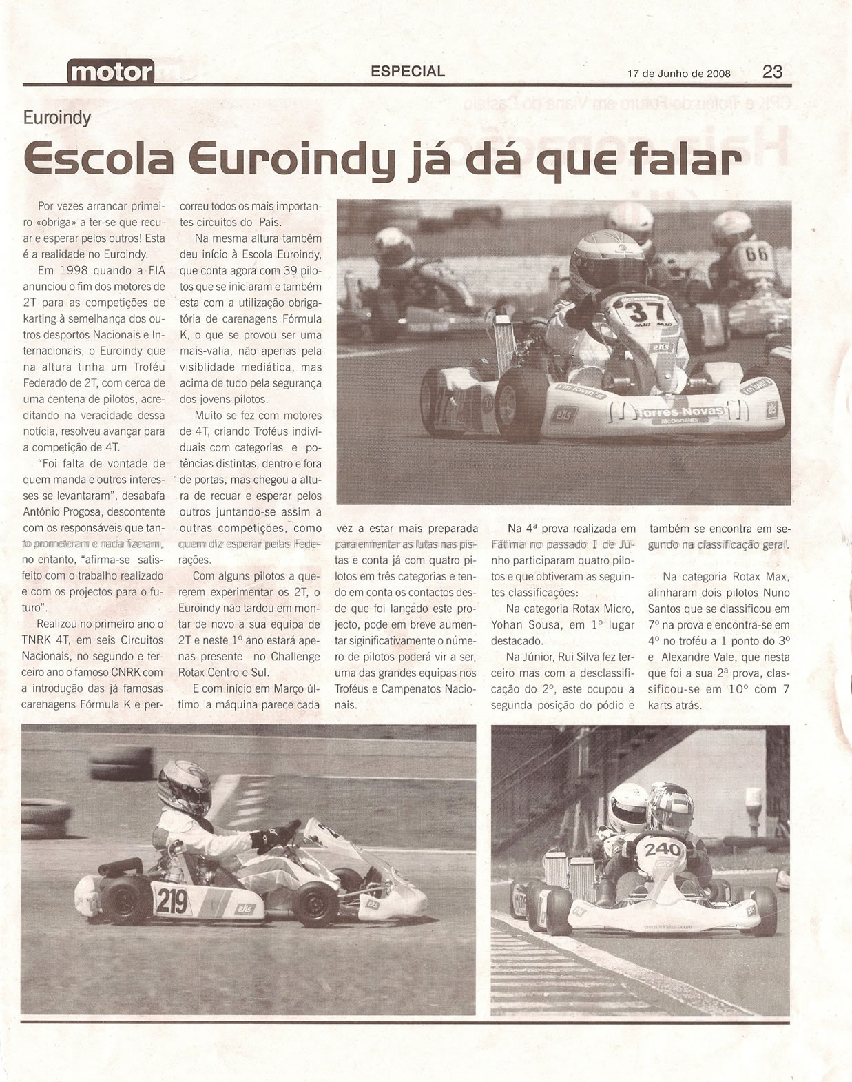 Imprensa escrita de 200719